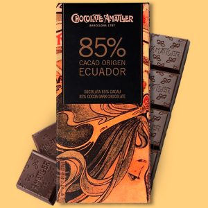 chocolate 85% cacao ecuador amatller